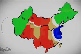 假如把中国各朝代放在一起!图片