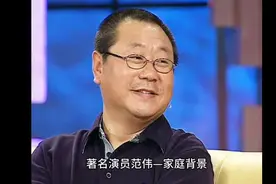 著名演员范伟的家庭背景图片