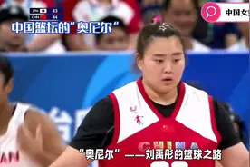 一撞成名的“大宝贝”刘禹彤#篮球图片