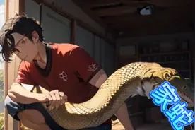 家中如果来蛇，是一种福气。#民间故事奇闻奇事图片