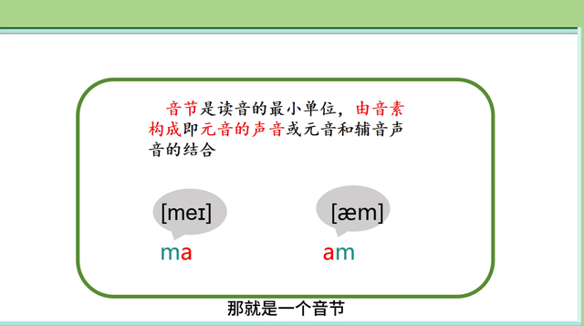什么是音节