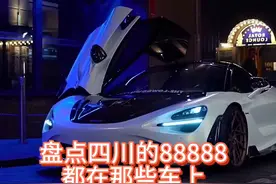 盘点四川的88888牌照都在哪些车上？图片