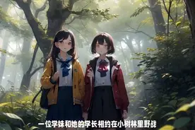 学长学妹小树林野战被室友发现……#讲故事图片