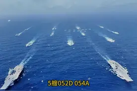 双航母编队，实在有点帅#大型纪录片#万万没想到#军事图片