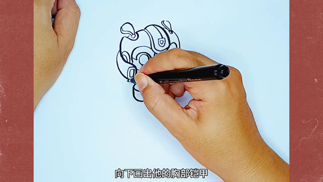 一起画变形金刚大黄蜂#画画#简笔画#变形金刚#教程#可爱