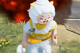 复仇灰太狼，懒大王猛攻狼堡 #和平精英喜羊羊与灰太狼