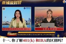 十一. 你了解401(k) 和IRA的区别吗？ #美国财税规划 #财富传承视频封面