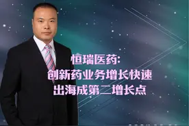 恒瑞医药：创新药业务增长快速，出海成第二增长点视频封面