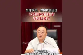当过市长、省国资委主任，已经退休8年有余，许崇信被查。#打虎扑蝇视频封面