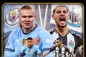 马尔穆什半场戴帽，哈兰德伤退，曼城主场大胜纽卡斯尔！ #英超视频封面