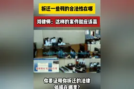 做出的安置补偿方案依据在哪里？ #刘勇进律师  #行政诉讼  #正义律师视频封面