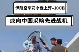 伊朗空军司令登上歼-10CE，绕着飞机参观，或向中国采购先进 #硬核深度计划