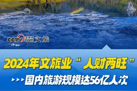 2024年文旅业“人财两旺” ！国内旅游规模达56亿人次，“过去为需要买单，现在为心情买单”。#文旅 #2025全国两会 #文化 #旅游 #消费升级视频封面