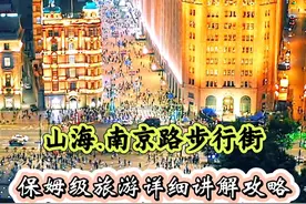 十里洋场的南京路，看完这条视频放佛觉得白逛一场，南京路之所以成为中华第一商业街，除了它琳琅满目的商品，它更是上海历史与繁华的见证！收藏好下次对照着在游一遍南京路！#南京路步行街 #上海旅游攻略 #发现中国之旅 #浙江文旅宣推官 #薛大胖说事视频封面