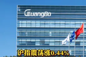 沪指震荡涨0.44% #广博股份等高位股炸板跳水 @抖音财经