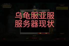魔兽世界乌龟服亚服现状 乌龟服亚服各个服务器现状视频封面