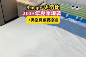 姐妹们，这款大品牌价格低到我都不好意思说，你们自己去看吧#强烈推荐  #家纺床上用品  #夏凉被推荐 c