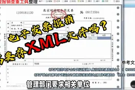 电子发票报销必须保存XML文件吗？没有XML怎么办？ #数电发票
