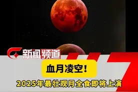 血月凌空！2025年最壮观月全食即将上演
网友：中元节+月全食+血月 觉醒SSS级天赋的机会来了
#血月#月全食 #白露#中元节#天狗吃月亮#天文景象