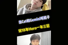 瓶子一句话，让gemini和cat双双破防#gemini郭家毅 #成都AG超玩会Cat #解说瓶子视频封面