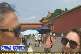 俄罗斯游客英语为什么这么好 #北京英语导游 #英语 #故宫英语视频封面