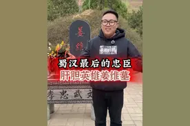 蜀汉最后的忠臣姜维 #三国 #历史人物故事 #姜维视频封面