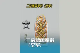 二战德国空军军衔，要相信美术生的眼光，请欣赏 二战德军的军服在设计方面非常有特色，甚至被认为最具有设计感的军装，特别是麻花军衔，更是别具一格。你知道为什么德国的军衔设计的这么好看吗？
#军衔 #军衔等级 #二战德国军服 #二战德国军衔
