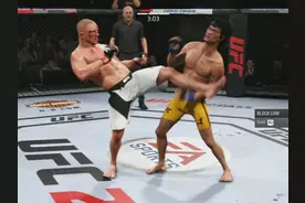 李小龙 挨揍的日常 #ufc #mma #综合格斗视频封面