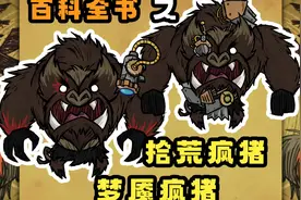 【饥荒联机】百科全书之——最帅猪哥『梦魇疯猪/拾荒疯猪』视频封面