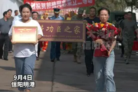 #信阳 信阳籍现役军人郭楠荣立二等功！连续安全飞行4000小时，服役16年，战备训练二等功奖励！#大河信阳视频封面