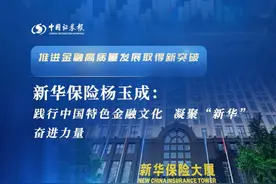 新华保险杨玉成：践行中国特色金融文化 凝聚“新华”奋进力量视频封面