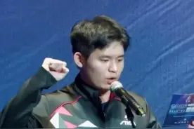 7月25日，林诗栋代表运动员乒超宣誓，乒超第二阶段比赛在厦门开打#林诗栋 #国乒 #乒超 #国乒