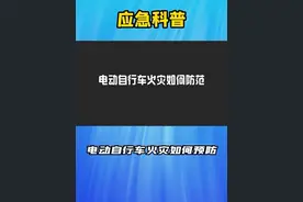 【电动自行车火灾如何预防】春节假期，大家使用电动自行车或给电动车充电时，要注意防范火灾事故，电动自行车火灾如何预防，戳视频了解。#应急科普 #平安团圆中国年 #春节我在岗视频封面