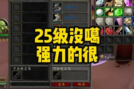 硬核战士25级一身蓝装，银鳞胸甲已穿！ #魔兽世界硬核模式视频封面