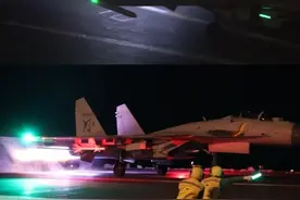 画面曝光！辽宁舰山东舰西太平洋夜间训练！