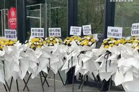 #时代峰峻  维权归维权，怎么还有拖欠工资不交社保的标语？难道是员工送的？#tf三代 #苏新皓视频封面