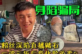 揭秘翡翠骗局 两位粉丝在网上购买的四块翡翠原石视频封面