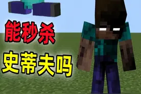 我的世界：暗影HIM第4形态！能秒杀史蒂夫吗？ #我的世界版本连更视频封面