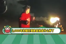 2000年的烟花到底什么样啊，老外以为我们在打仗#烟花 #新年 #离谱 #万万没想到 #娱乐评论大赏