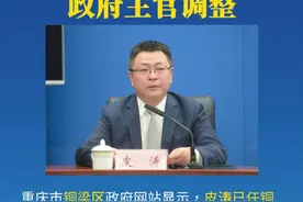 重庆三个区政府主官调整！涉及铜梁区、璧山区、北碚区。#权威发布视频封面
