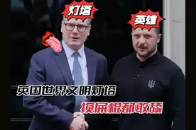 英国世界文明灯塔：一个人饥渴到什么程度，才会去舔一根搅屎棍？视频封面
