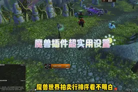 魔兽世界超实用的插件设置，很多朋友都找不到。 #魔兽世界插件视频封面