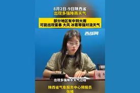 8月2日-9日陕西省出现多强降雨天气，部分地区有中到大雨可能出现雷暴大风冰雹等强对流天气 #陕西 #天气 #降雨视频封面