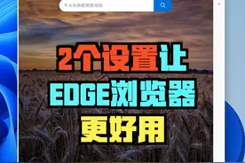 2个设置让你的Edge浏览器变得更好用 视频封面