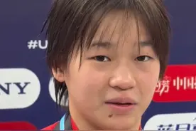 当有记者问全红婵巴黎奥运会后状态有什么问题，全妹称，没什么问题吧，只不过是成长带来的发育烦恼#跳水世界杯总决赛  #跳水世界杯北京  #全红婵视频封面