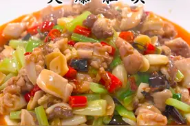 火爆猪肚 #火爆肚头 在家里咋个才能炒脆，只要分清楚位置，就能轻松搞定#抖音美食创作人 #川菜视频封面