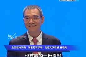 林毅夫：台湾年轻人，到大陆来，抓住千载难逢的机遇！#海峡论坛  #厦门  #金门视频封面