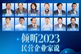 倾听2023，民营企业家说#马云 #董明珠 #余承东 #俞敏洪 #雷军视频封面
