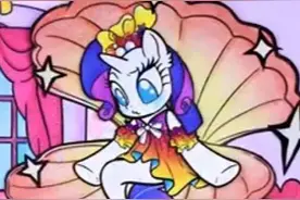 小马宝莉换装纸娃娃安静书