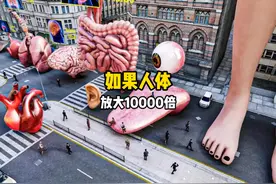 你知道把人体放大10000倍会怎样吗 #人体奥秘   #百科 #视觉盛宴视频封面